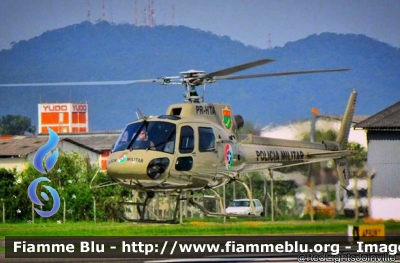Areospatiale AS350 Ecureuil
República Federativa do Brasil - Repubblica Federativa del Brasile
Polícia Militar de Santa Caterina
