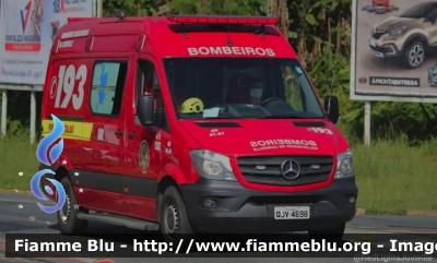 Mercedes-Benz Sprinter III serie restyle
República Federativa do Brasil - Repubblica Federativa del Brasile
Corpo de Bombeiros Voluntarios de Joinville
Parole chiave: Ambulanza Ambulance