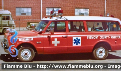 ??
United States of America-Stati Uniti d'America
Fremont County Riverton WY
Parole chiave: Ambulanza Ambulance