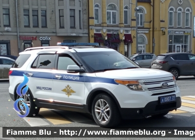 Ford Explorer
Автомобиль МВД России на базе Ford Explorer - Ford Explorer used as Ministry for Internal Affairs vehicle
