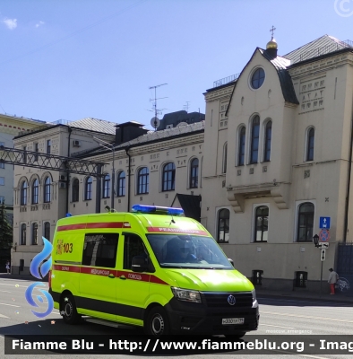 Volkswagen Crafter
Российская Федерация - Federazione Russa
скорая медицинская помощь - Ambulanza Servizio Sanitario ALS
Parole chiave: Ambulanza Ambulance