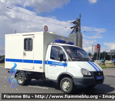 GazElle
Российская Федерация - Federazione Russa
Автозак Полиции - Police Prisoner Transport unit
