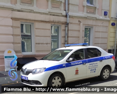 Renault Logan
Российская Федерация - Federazione Russa
Автомобиль Полиции - Police vehicle
