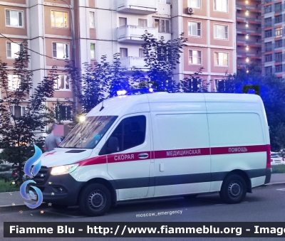 Mercedes-Benz Sprinter III serie restyle
Российская Федерация - Federazione Russa
АСМП класса В - BLS unit
Parole chiave: Ambulanza Ambulance