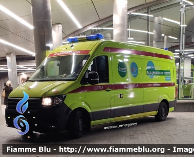 Volkswagen Crafter
Российская Федерация - Federazione Russa
АСМП класса С - ALS unit
Parole chiave: Ambulanza Ambulance