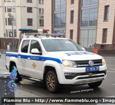Volkswagen Amarok
Российская Федерация - Federazione Russa
Автомобиль ДПС - Police Road Patrol Service vehicle

