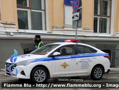 Hyundai Solaris
Российская Федерация - Federazione Russa
Автомобиль ДПС - Police Road Patrol Service vehicle
