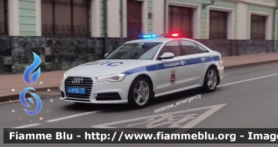 Audi A6
Российская Федерация - Federazione Russa
Автомобиль ДПС - Police Road Patrol Service vehicle

