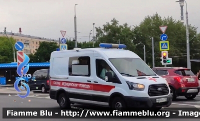 Ford Transit VIII serie
Российская Федерация - Federazione Russa
АСМП класса В - BLS unit
Parole chiave: Ambulanza Ambulance