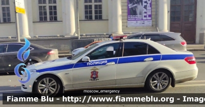 Mercedes-Benz E-Klasse
Российская Федерация - Federazione Russa
Автомобиль ДПС - Police Road Patrol Service vehicle
