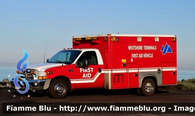 Ford F-350
Canada
Westshore Terminals Delta BC
Parole chiave: Ambulanza Ambulance