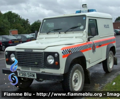 Land-Rover Defender 90
Great Britain - Gran Bretagna
UK Atomic Energy Authority Constabulary UKAEA
