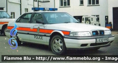 Rover 827Si
Great Britain - Gran Bretagna
Strathclyde Police

