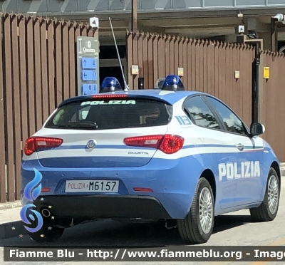 Alfa Romeo Nuova Giulietta - Quarta Fornitura 
Polizia di Stato 
Questura di L’Aquila 
POLIZIA M6157
Parole chiave: Alfa-Romeo Nuova Giulietta Quarta Fornitura Questura di L’Aquila