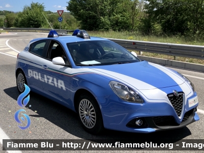 Alfa Romeo Nuova Giulietta - Quarta Fornitura 
Polizia di Stato 
Questura di L’Aquila 
POLIZIA M6157
Parole chiave: Alfa-Romeo Nuova Giulietta Quarta Fornitura Questura di L’Aquila