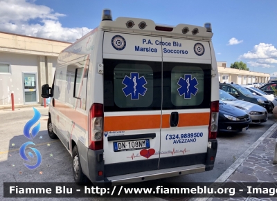 Fiat Ducato X250 
Pubblica Assistenza Croce Blu Marsica Soccorso 

Parole chiave: Fiat Ducato_X250_Ambulanza
