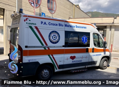 Fiat Ducato X250 
Pubblica Assistenza Croce Blu Marsica Soccorso 

Parole chiave: Fiat Ducato_X250_Ambulanza