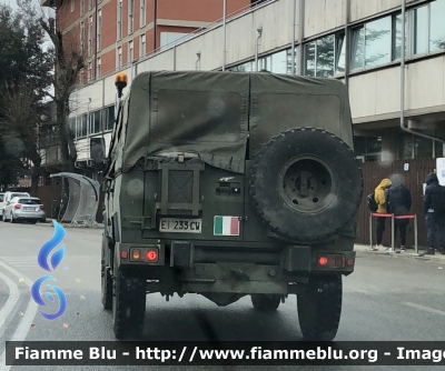 Iveco VM90 
Esercito Italiano 
9’ reggimento Alpini L’Aquila 
EI 233 CW 
Parole chiave: Iveco VM90 EI233CW