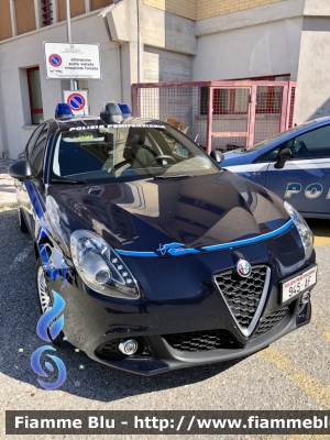 Alfa Romeo Nuova Giulietta restyle 
Polizia Penitenziaria 
Casa circondariale di L’Aquila 
POLIZIA PENITENZIARIA 945AF 
Parole chiave: Alfa Romeo Nuova Giulietta restyle polizia penitenziaria