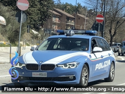 BMW 320 Touring F31 III restyle 
Polizia di Stato 
Polizia Stradale 
Sezione di L’Aquila 
POLIZIA M3650
Parole chiave: BMW 320_touring_F31_IIIrestyle POLIZIAM3650