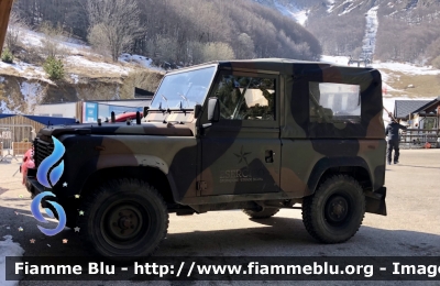 Land Rover Defender AR90 
Esercito Italiano 
IX Reggimento Alpini L’Aquila 
EI BB 286
Parole chiave: Land-Rover Defender_AR90 EIBB286