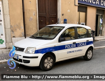 Fiat Nuova Panda I serie 
Polizia Locale 
Comune di Arsoli 
Parole chiave: Fiat Nuova_Panda_Iserie