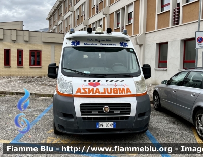 Fiat Ducato X250 
Pubblica Assistenza Croce Blu Marsica Soccorso 
Allestimento ODONE 
Parole chiave: Fiat Ducato_X250 Ambulanza 