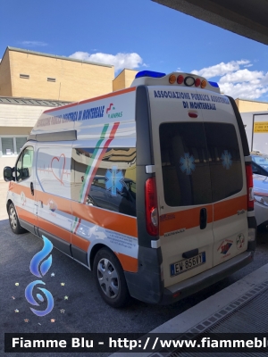 Renault Trafic II serie 
Associazione pubblica assistenza Montereale (AQ)
Allestimento MAF 
Parole chiave: Ambulanza Renault Trafic_IIserie