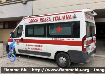 Fiat Ducato X250 
Croce Rossa Italiana 
Comitato di Avezzano 
Allestimento Fast 
CRI 781 AA
Parole chiave: Fiat Ducato_X250 CRI781AA