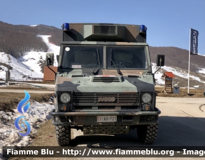 Iveco VM90 
Esercito Italiano 
Sanità Militare 
IX Reggimento Alpini L’Aquila 
Ambulanza 
EI AX 721

Parole chiave: Iveco VM90 Ambulanza EIAX721