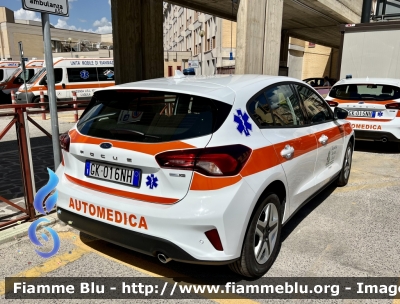 Ford Focus IV serie restyle Hybrid 
ASL n1 Avezzano Sulmona L’Aquila 
Automedica 
Allestimento ISOTEC 
Parole chiave: Ford Focus_IVserie_restyle_Hybrid Automedica 