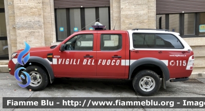 Ford Ranger VII serie 
Vigili del Fuoco 
Comando provinciale di L’Aquila 
VF 26527
Parole chiave: Ford_Ranger VIIserie VF26527