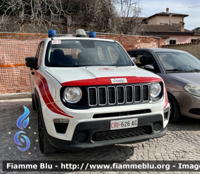 Jeep Renegade restyle 
Croce Rossa Italiana 
Comitato di Ancona 
CRI 626 AG
Parole chiave: Jeep Renegade_restyle CRI626AG