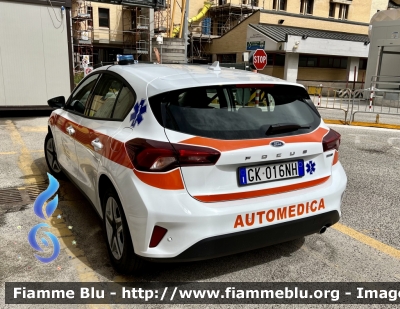 Ford Focus IV serie restyle Hybrid 
ASL n1 Avezzano Sulmona L’Aquila 
Automedica 
Allestimento ISOTEC 
Parole chiave: Ford Focus_IVserie_restyle_hybrid