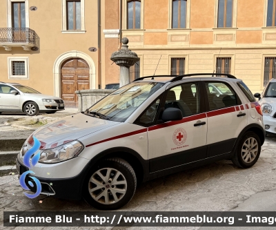 Fiat Sedici 
Croce Rossa Italiana 
C.O.E. Avezzano 
CRI 523 AB
Parole chiave: Fiat Sedici CRI523AB