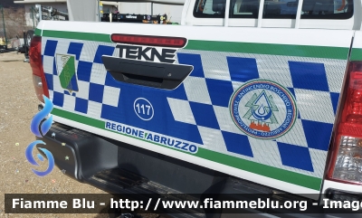 Toyota Hilux IX serie 
Protezione Civile 
Regione Abruzzo 
Allestimento Tekne 
Parole chiave: Toyota Hilux_IXserie