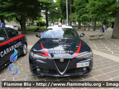 Alfa Romeo Nuova Giulia
Carabinieri
Nucleo Operativo Radiomobile
Allestimento FCA 
CC EL 303
Parole chiave: Alfa-Romeo Nuova_Giulia CCEL303