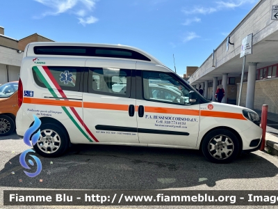 Fiat Dobló XL IV serie 
Pubblica Assistenza Bussi Soccorso 
Allestimento Maf 
Parole chiave: Fiat Dobló_XL_IVserie