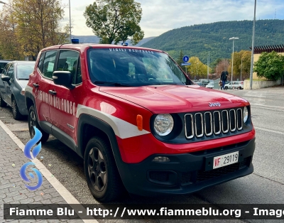 Jeep Renegade 
Vigili del Fuoco 
Comando Provinciale Di L’Aquila
Nucleo Investigativo Antincendi Territoriale Abruzzo
VF 29119
Parole chiave: Jeep Renegade VF29119