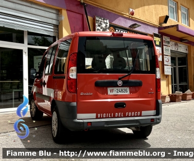Fiat Doblò II serie 
Vigili del Fuoco 
Direzione Regionale Abruzzo 
VF 24826
Parole chiave: Fiat Doblò_IIserie VF24826