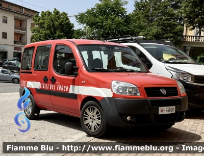 Fiat Doblò II serie 
Vigili del Fuoco 
Direzione Regionale Abruzzo 
VF 24826
Parole chiave: Fiat Doblò_IIserie VF24826