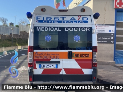 Fiat Ducato X250
First Aid One Italia - Catania
FAOBOL 127
Parole chiave: Fiat Ducato_X250 FAOBOL127 Ambulanza