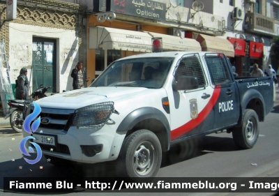 Ford Ranger VIII serie
الجمهورية التونسية - Tunisia
Police Nationale
