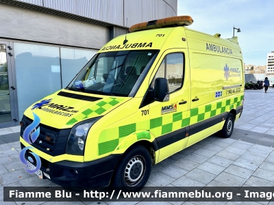 Volkswagen Crafter II serie
España - Spain - Spagna
Ambulancias Maíz
Parole chiave: Ambulance Ambulanza