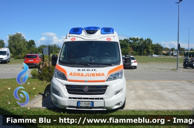 Fiat Ducato X290
S.O.G.I.T. Udine
allestimento EDM
Trasporto Sanitario
Parole chiave: Fiat Ducato_X290 Ambulanza