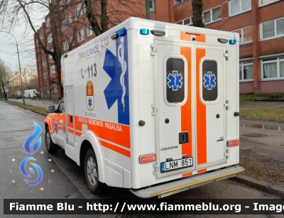 Volkswagen Amarok 
Lietuvos Respublika - Repubblica di Lituania
Greitoji Medicinos Pagalba - Servizio Ambulanze Pubblico
Parole chiave: Ambulanza Ambulance