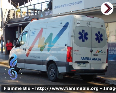 Mercedes-Benz Sprinter III serie restyle
Uruguay
Ucm 59
Parole chiave: Ambulanza Ambulance
