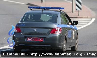 Peugeot 301
Рэспубліка Беларусь -  Republic of Belarus - Repubblica Bielorussa
Міліцыя - Militsiya - Polizia
