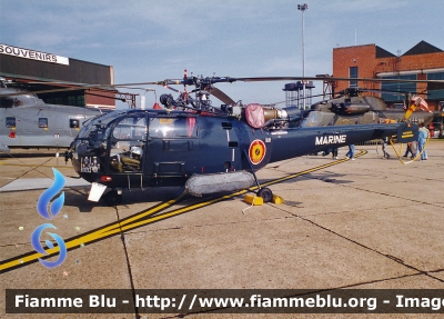 Alouette III M-1 
Koninkrijk België - Royaume de Belgique - Königreich Belgien - Belgio
La Defence - Defecie - Armata Belga
Componente Navale
