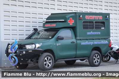 Toyota Hilux 
ราชอาณาจักรไทย - Thailand - Tailandia
Royal Thai Marine Corps (RTMC)
Parole chiave: Ambulance Ambulanza